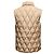 Chaleco acolchado de plumón Moncler Tan Talla Designer 3 Camello - vista 4