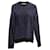 Fendi Intarsia Zucca Strickpullover Schwarz & Navy Größe IT 38  - Ansicht 1
