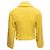 Blazer cruzado de tweed de algodón amarillo Chanel Talla FR 34 - vista 4