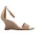 Sandales à talons compensés avec bride à la cheville Manolo Blahnik beige Taille 38.5