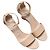 Sandales à talons compensés avec bride à la cheville Manolo Blahnik beige Taille 38.5 - vue 2