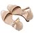 Sandales à talons compensés avec bride à la cheville Manolo Blahnik beige Taille 38.5 - vue 3