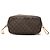 Borsa Tote Louis Vuitton Monogram Neverfull MM marrone - vista 3