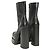 Bottines à plateforme noires Versace Taille 37 - vue 3