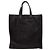 Borsa Tote Fendi in nylon con scritta Black & Multicolor - vista 3