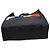 Borsa Tote Fendi in nylon con scritta Black & Multicolor - vista 4