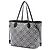 Borsa Tote Neverfull MM in jacquard Monogram Louis Vuitton nero Since 1854 - vista 2
