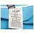 Camicia a maniche corte in nylon blu Fendi con stampa Zucca e bottoni Size IT 36 - vista 6