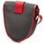 Graue Saint Laurent Crossbody-Tasche aus beschichtetem Canvas - Ansicht 2