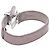 Bracciale Louis Vuitton in pelle a fiore lilla chiaro Porpora - vista 3
