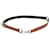 Ceinture en cuir couleur tan Yves Saint Laurent Taille US S Beige  - vue 1