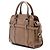 Braune Burberry Leder Satchel Handtasche - Ansicht 2