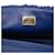 Borsa a tracolla Chanel Mini Rectangular Classic Tweed Single Flap Blu - vista 6