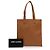 Tote Rive Droite in pelle vegana marrone Saint Laurent - vista 11