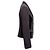 Autre Marque Blazer Roberto Cavalli Charcoal & Black avec bordure en velours Taille US S Gris - vue 2