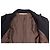 Autre Marque Blazer Roberto Cavalli Charcoal & Black avec bordure en velours Taille US S Gris - vue 4