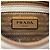 Bow Borsa a tracolla Prada Canapa in tela marrone con logo e fiocco - vista 5