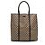 Tote verticale Gucci GG Supreme marrone