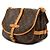 Borsa a tracolla Louis Vuitton Monogram Saumur 30 marrone - vista 2