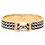 Bracciale Hermès Narrow Enamel Cheval Pixel Clic H PM nero