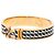 Bracciale Hermès Narrow Enamel Cheval Pixel Clic H PM nero - vista 2