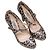 Beige & Black Prada Lackleder Leopard Mary Jane Pumps Größe 39 - Ansicht 2