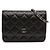 Wallet On Chain Mini borsa a tracolla Chanel Mini CC in agnello nero con catena