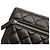 Wallet On Chain Mini borsa a tracolla Chanel Mini CC in agnello nero con catena - vista 7