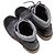 Grau & Schwarze Chanel gesteppte Wildleder- und Lederstiefel mit Cap-Toe Größe 36 - Ansicht 4