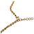 Collana con pendente logo Dior placcato oro D'oro - vista 3