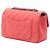 Borsa a tracolla Chanel Mini Rectangular Classic Caviar Single Flap Arancione - vista 2
