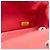 Borsa a tracolla Chanel Mini Rectangular Classic Caviar Single Flap Arancione - vista 6