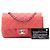 Borsa a tracolla Chanel Mini Rectangular Classic Caviar Single Flap Arancione - vista 8