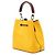 Borsa a secchiello Epi NeoNoe BB Louis Vuitton gialla Giallo - vista 2