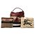 Borsa a secchiello Ashby con nappa e tela Mega Check marrone Burberry Medium - vista 7