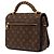 Metis Pochette Métis Monogram Braided Marrone Louis Vuitton - vista 2