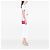 Clutch Chanel Mini in agnello trapuntato rosa con tracolla a catena Trendy CC - vista 7