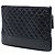 Clutch Chanel Gabrielle O Case in pelle di vitello invecchiata nera Large Nero - vista 2