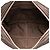 Clutch in nubuck marrone LOEWE Anagram - vista 4