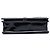 Borsa Diorama con manico e tracolla in vernice nero con borchie - vista 3
