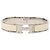 Bracciale Hermès Narrow Enamel Clic H PM Bianco