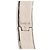 Bracciale Hermès Narrow Enamel Clic H PM Bianco - vista 4