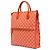 Borsa satchel Louis Vuitton Damier Couleurs Mobil Piment arancione - vista 2