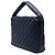 Borsa Hobo Coco Cocoon in nylon trapuntato Chanel blu navy - vista 2