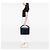 Borsa Hobo Coco Cocoon in nylon trapuntato Chanel blu navy - vista 7