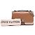 Borsa a tracolla marrone Louis Vuitton Monogram Cuir Plume Ecume Very Chain - vista 12