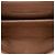Borsa a tracolla marrone Louis Vuitton Monogram Cuir Plume Ecume Very Chain - vista 4