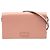 Bolsa transversal Microguccissima rosa com alça da Gucci