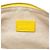 Clutch oblonga in jacquard Repeat Anagram e pelle gialla LOEWE Giallo - vista 5
