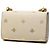 Borsa a tracolla Gucci Small Leather Bee Star Padlock bianca Bianco - vista 2